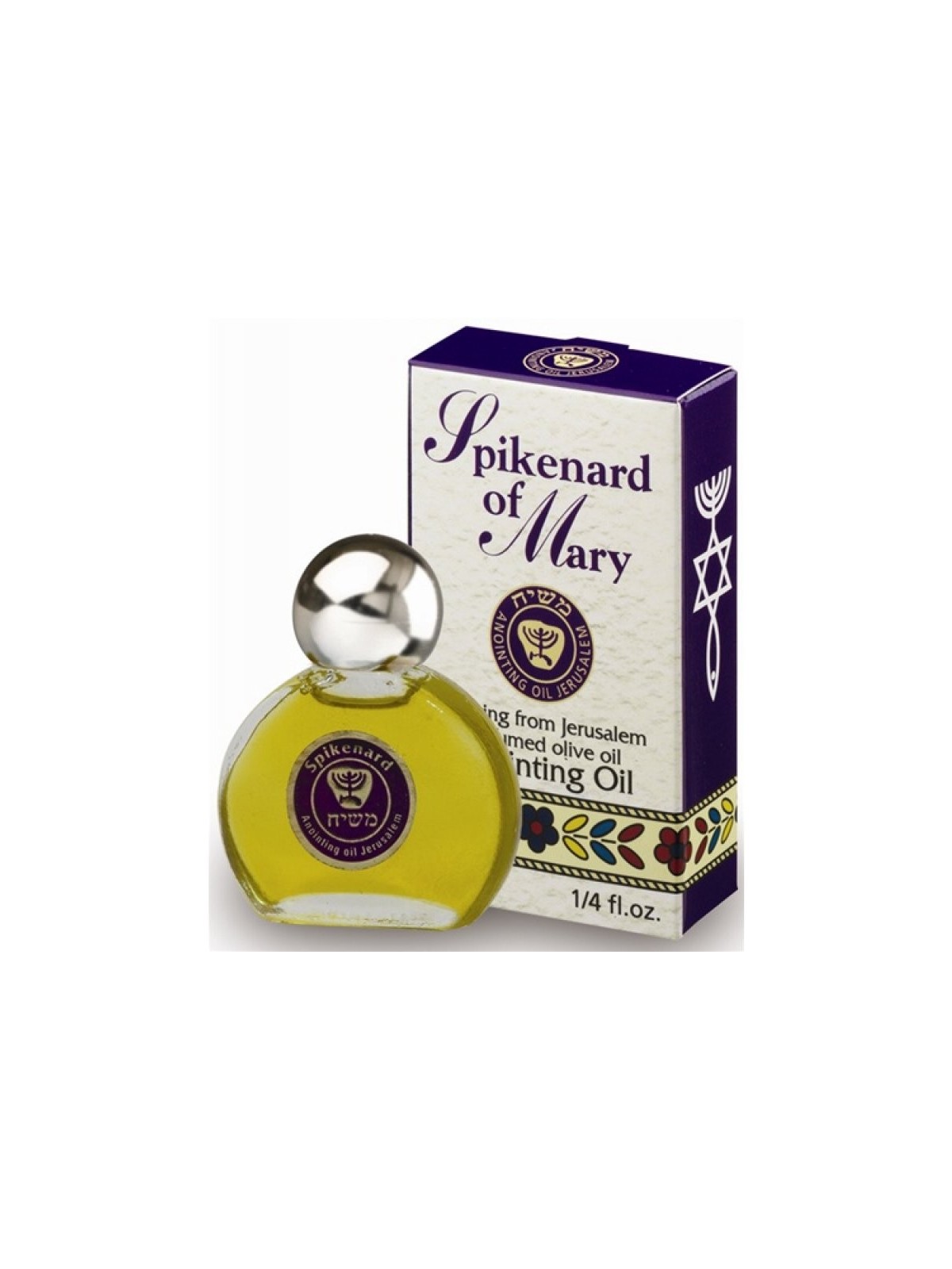 Huile d'onction au nard de Marie 75 ml | Huile d'onction