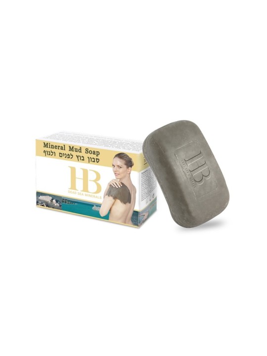 Savon à la boue de la Mer Morte HB pour le visage et le corps | Savon