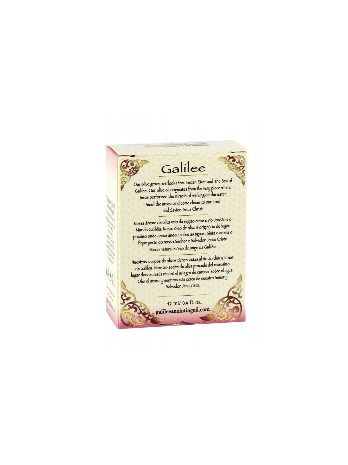 Huile d'onction de Galilée Nard 12 ml | Huile d'onction