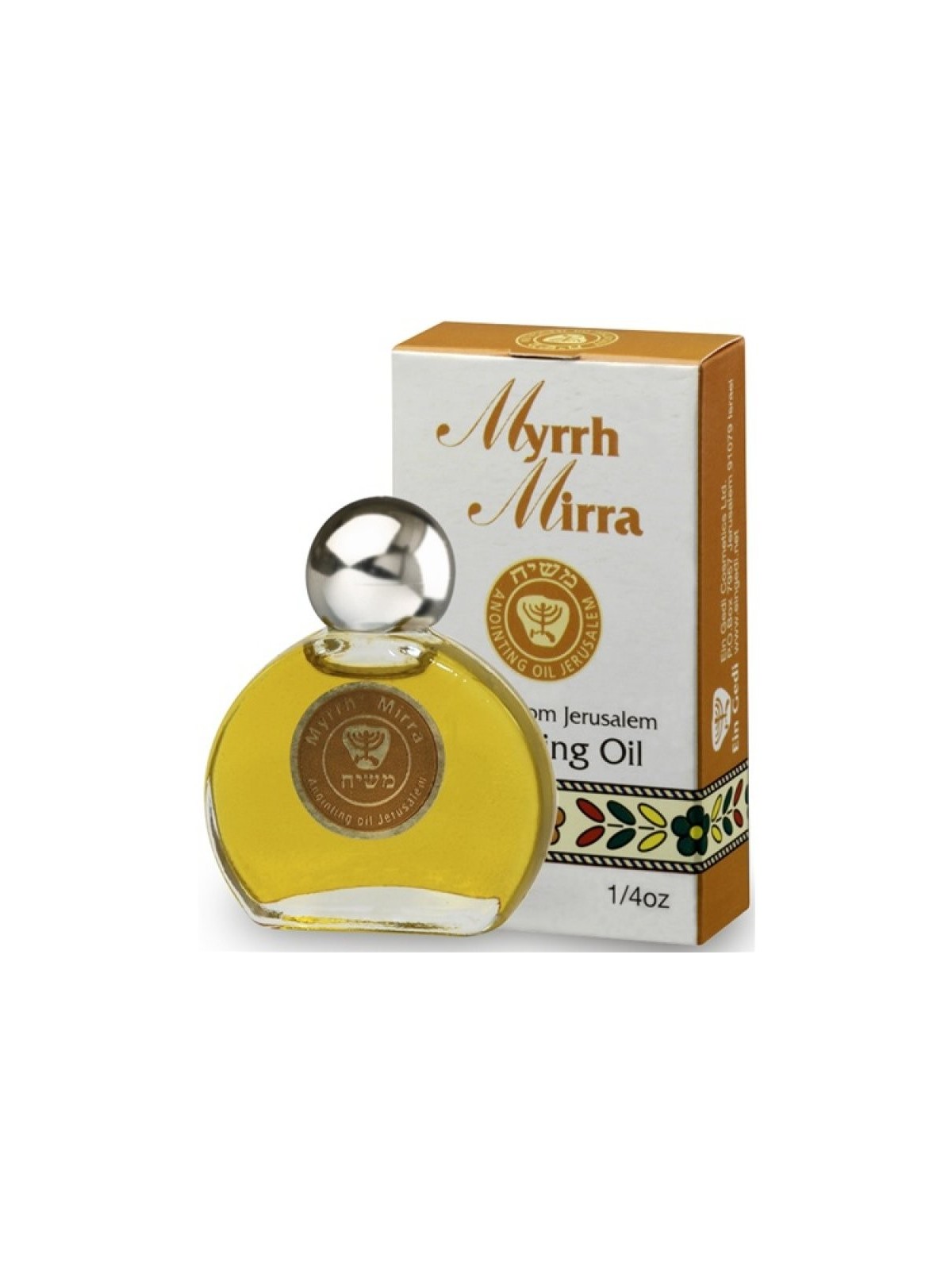 Huile d'onction à la myrrhe 75 ml | Huile d'onction
