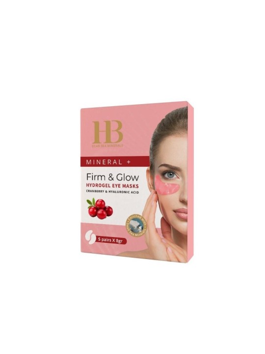HB Mineral Firm and Glow Hydrogel Eye Mask 5 Sets C... | H&B Face Care