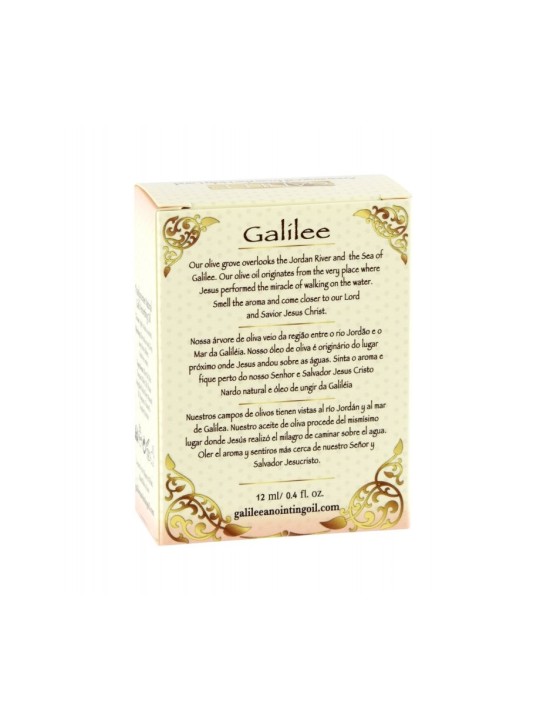 Huile d'onction de Galilée Rose de Sharon 12 ml | Huile d'onction