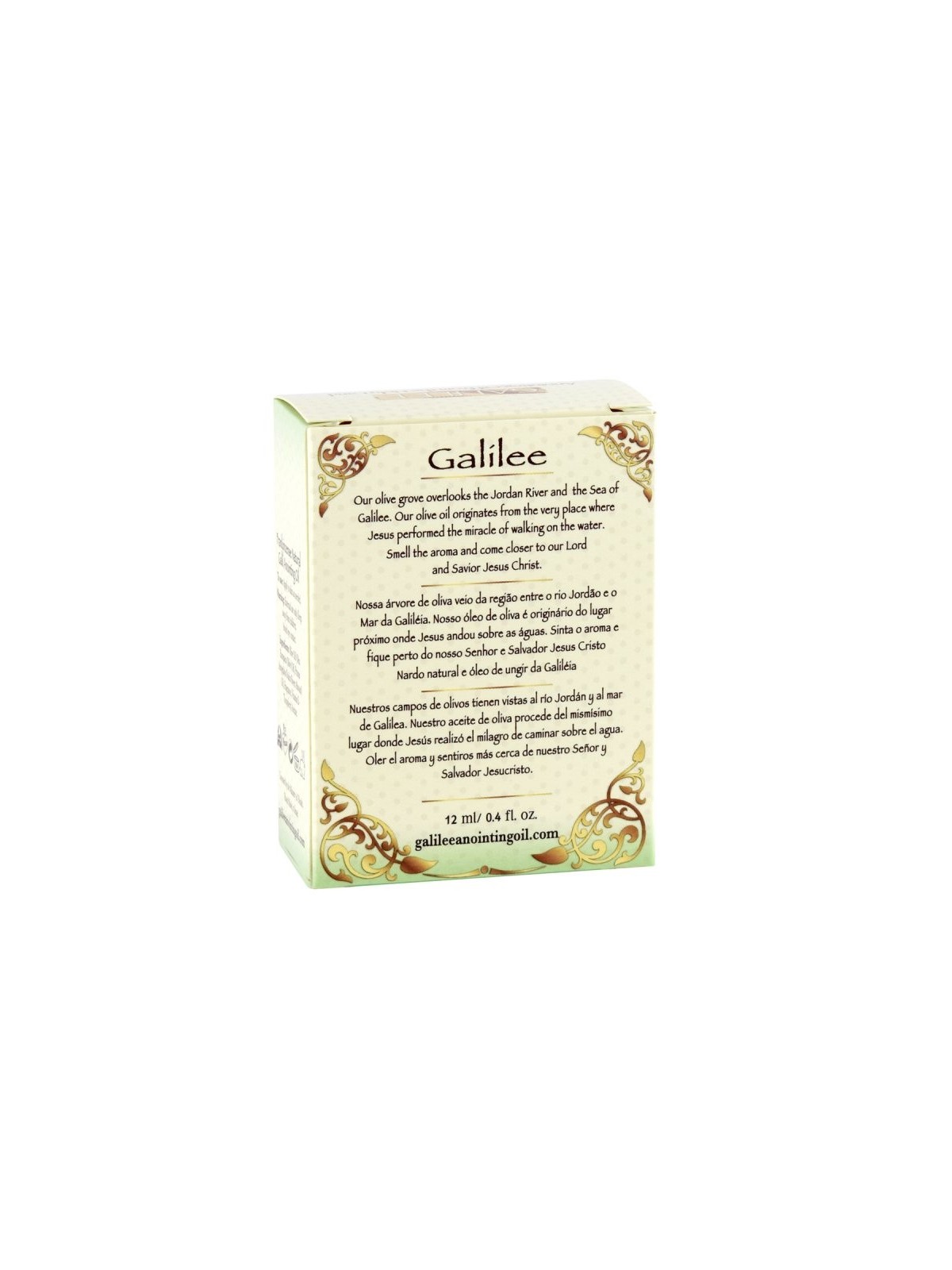 Huile d'onction de Galilée Muguet 12 ml | Huile d'onction