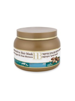 Masque capillaire HB à l'huile d'argan et aux minéraux de la mer Morte | Soins capillaires