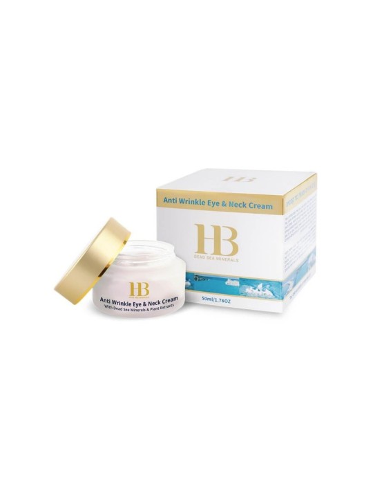 HB Rich Anti Wrinkle Cream Eye and Neck with Dead S... | H&B טיפוח פנים