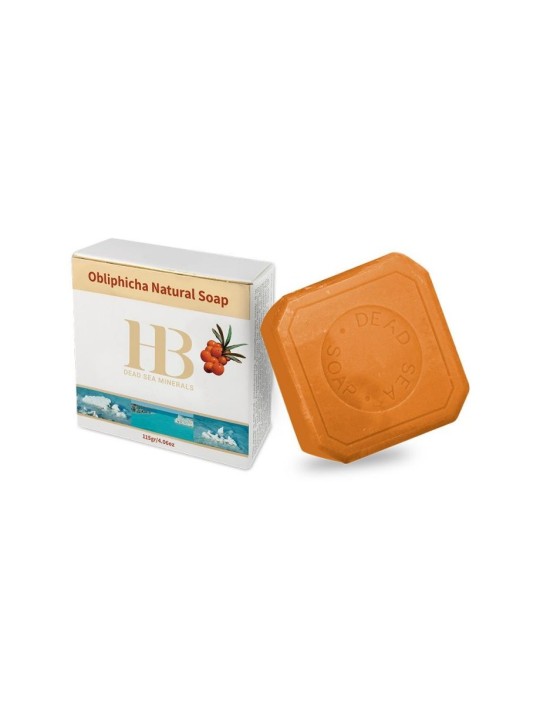 Pain de savon naturel HB à l'argousier et aux minéraux de la mer Morte | Savon