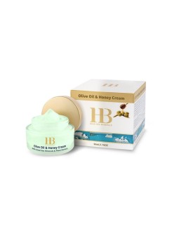 Crème hydratante riche HB à l'huile d'olive, au miel et au sébum mort... | Soins du visage