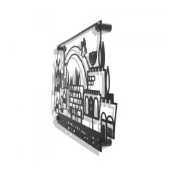 Dorit Judaica Large Cut Out Jerusalem W... | Floating Letters by Dorit