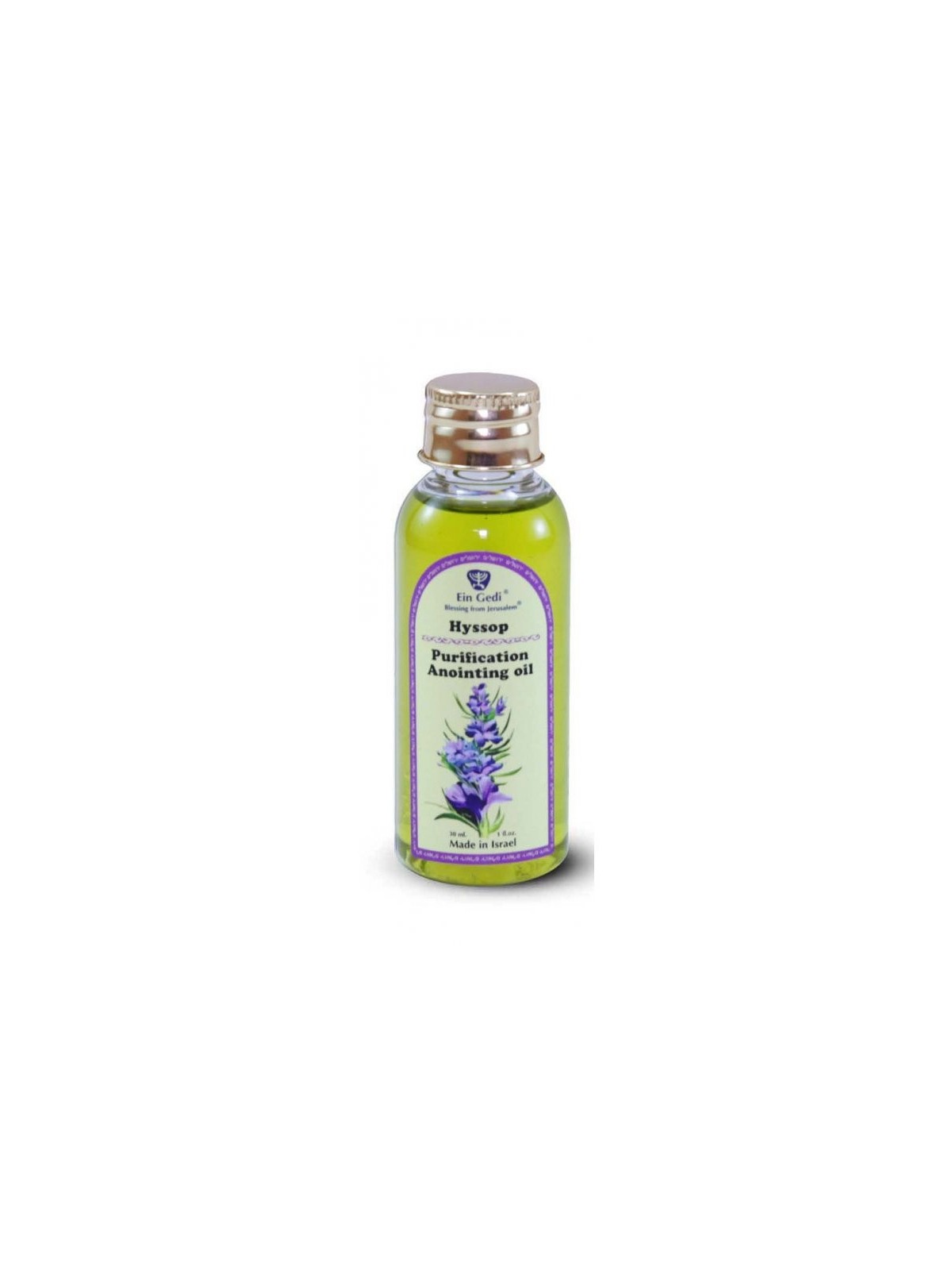 Huile d’onction de prospérité Hysope 30 ml | Huile d'onction