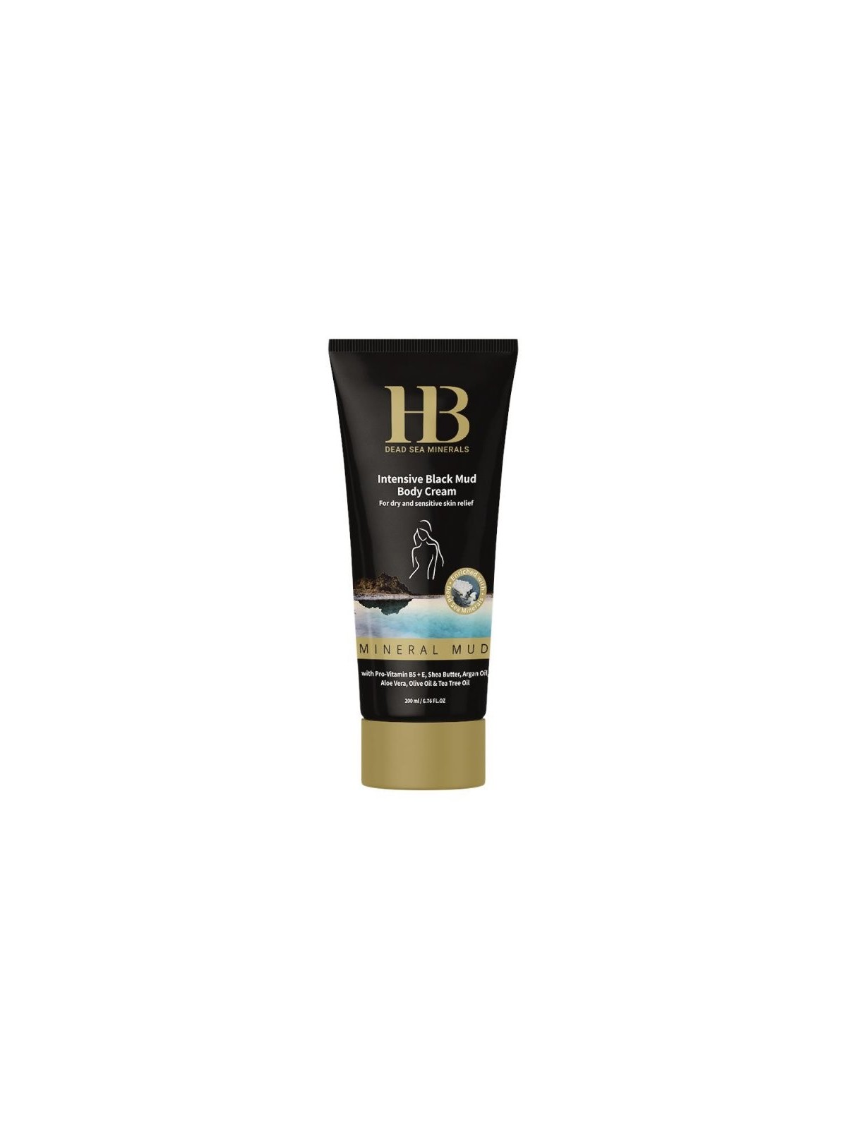 HB Crème corporelle intensive pour peaux sèches à base de mer Morte... | Soins du corps