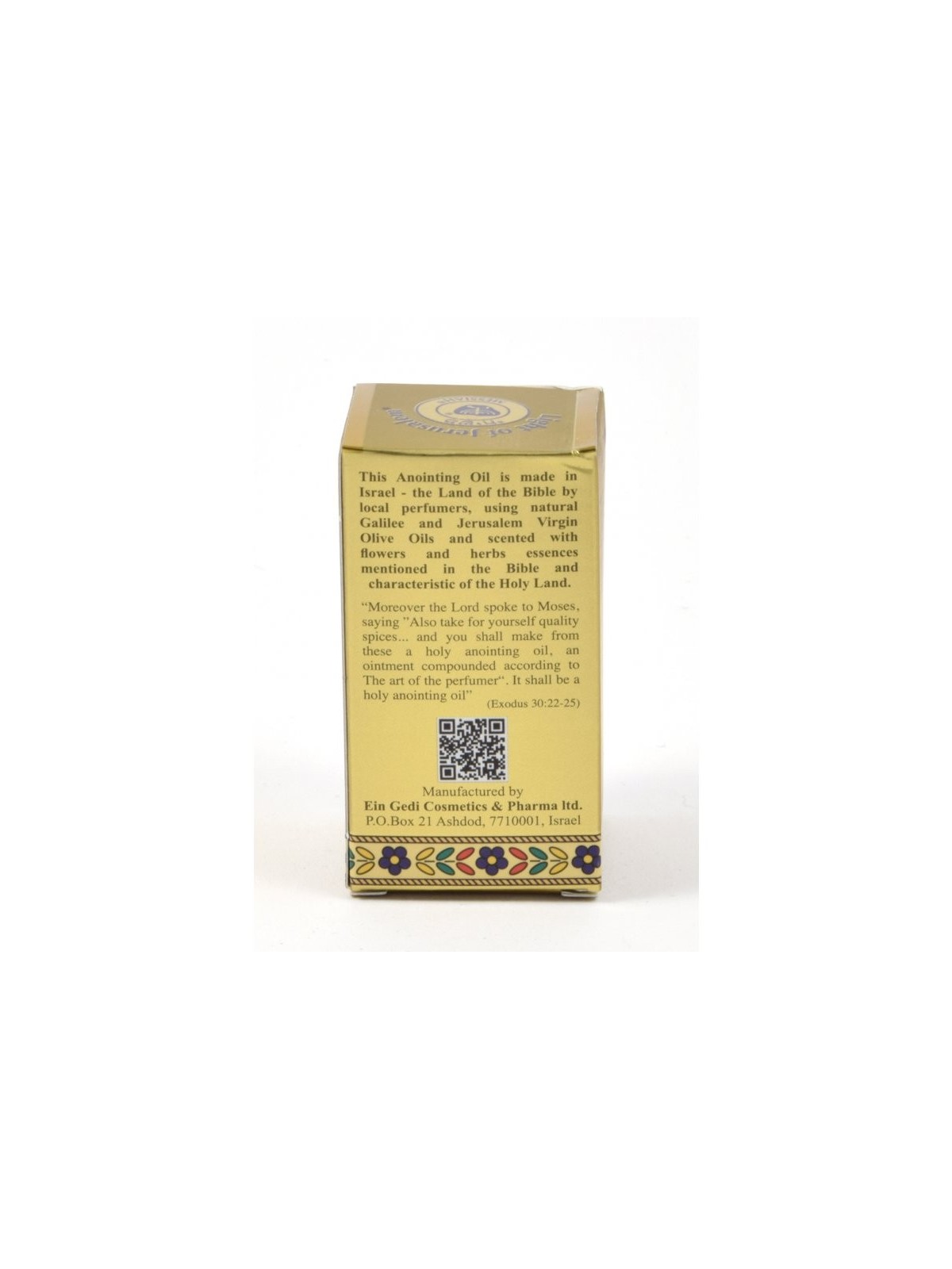 Gold Series Blessing from Jerusalem Light of Jerusa... | Anointing Oil