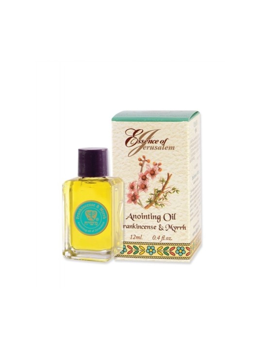 Essence d'encens de Jérusalem et d'onction de myrrhe... | Huile d'onction