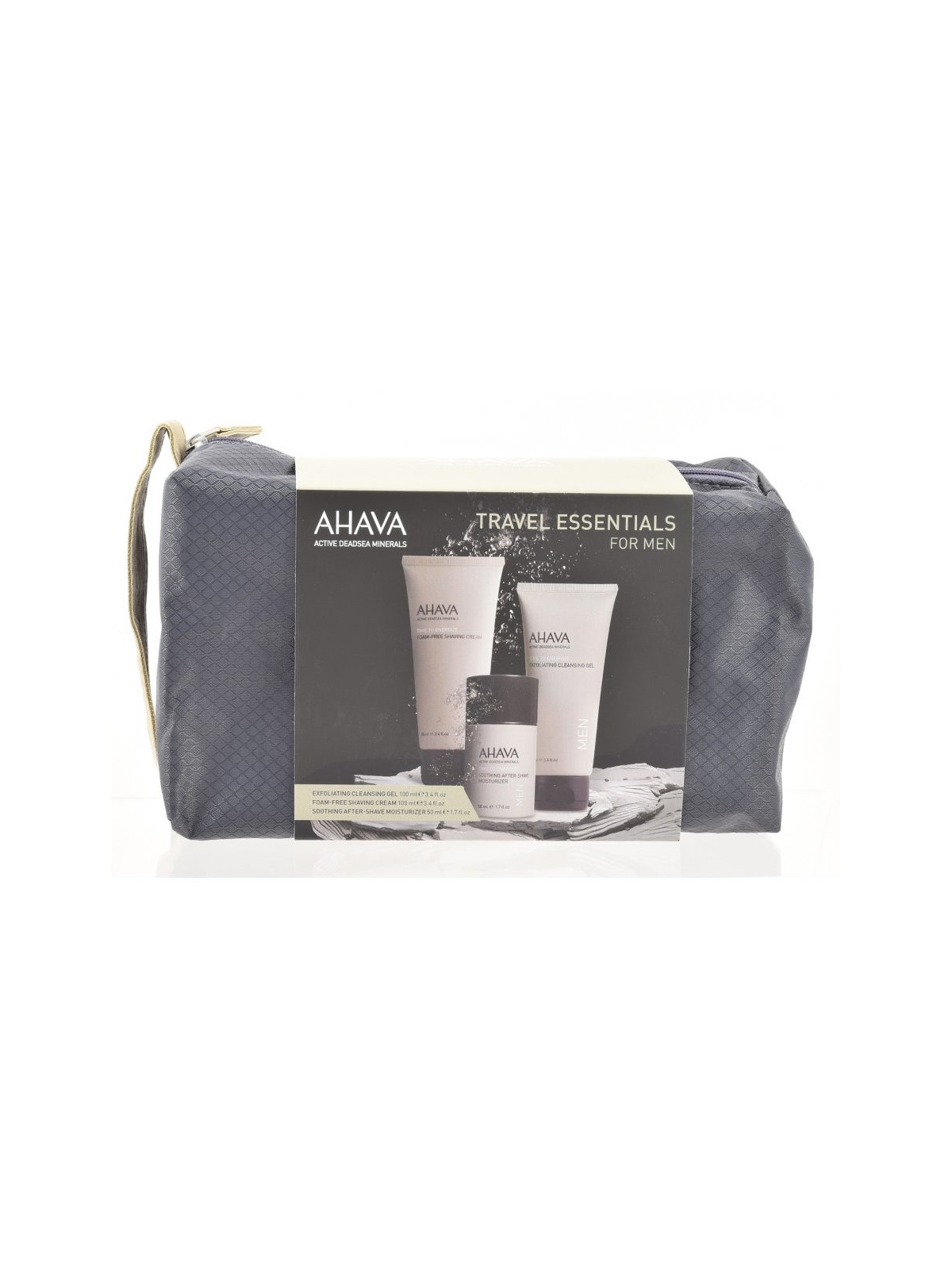 Kit AHAVA TRAVEL ESSENTIALS pour homme | Kits spéciaux