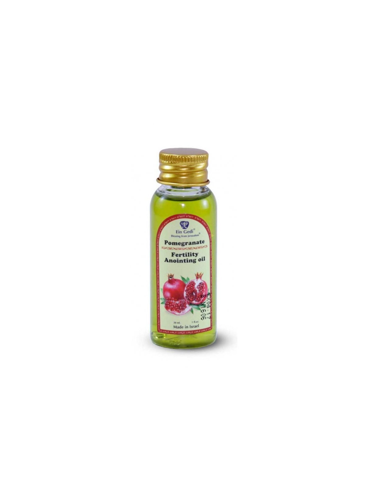 Huile d'onction de fertilité Grenade 30 ml | Huile d'onction