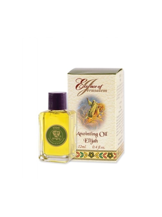 Essence d'huile d'onction d'Élie de Jérusalem 12 ml | Huile d'onction