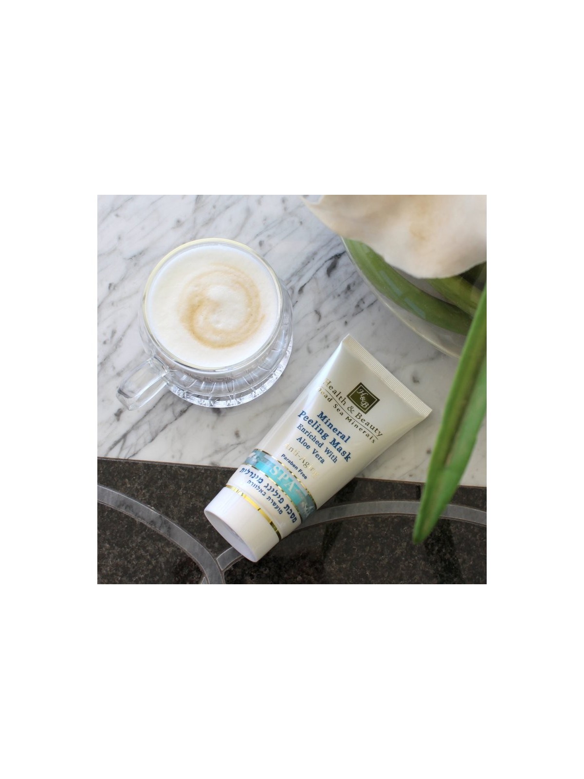 Masque facial anti-âge HB Peeling enrichi en aloe vera... | Soins du visage