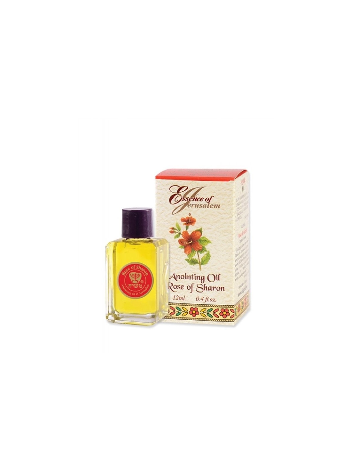 Essence de Jérusalem Huile d'onction Rose de Sharon 1... | Huile d'onction