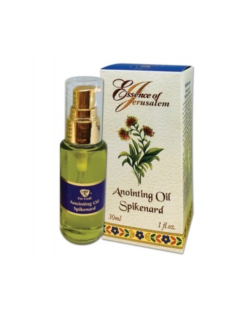Huile d'onction à l'essence de nard de Jérusalem 30 ml | Huile d'onction