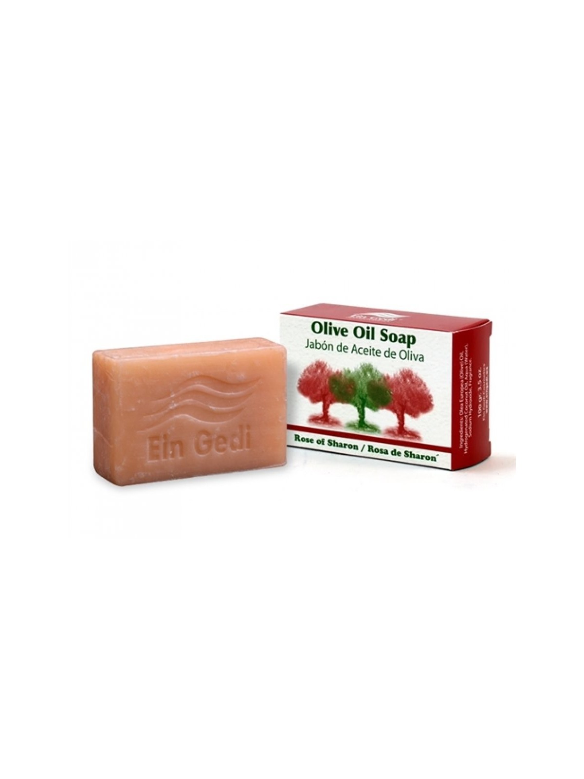 Ein Gedi Rose de Sharon Savon à l’huile d’olive | Savon