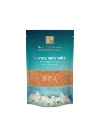 Sels de bain de luxe HB avec 40 minéraux de la mer Morte Orange %96 Jas... | Spa