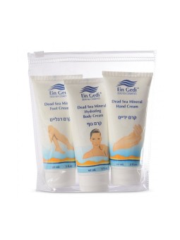 ערכת עין גדי 3 מוצרי ים המלח בקרם ידיים Ziploc F... | טיפול פנים