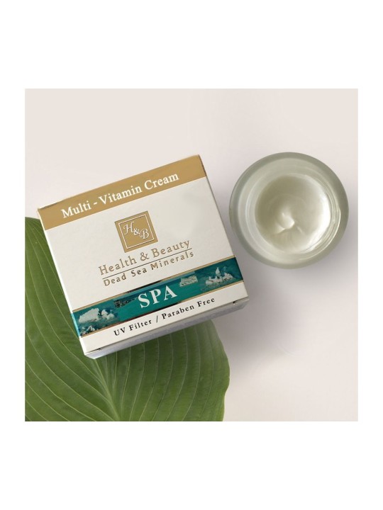 Crème hydratante multivitaminée HB avec protection solaire... | Soins du visage