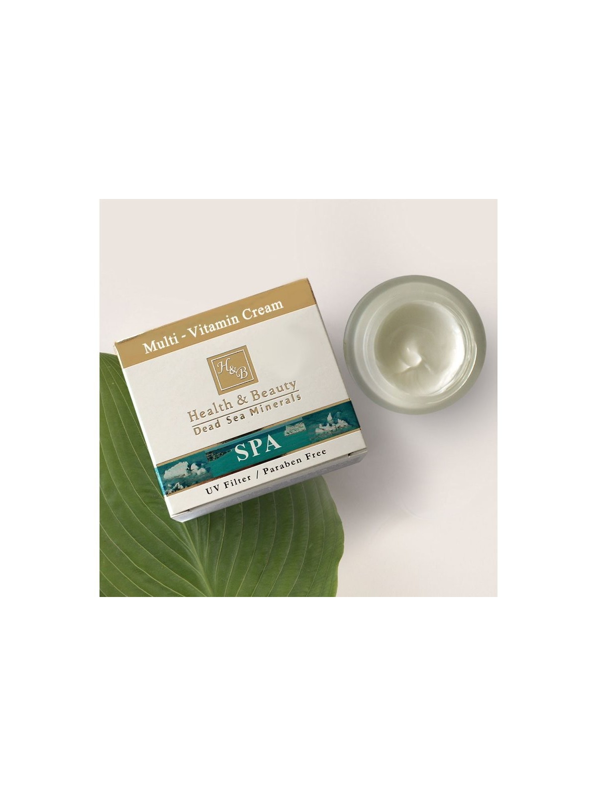 Crème hydratante multivitaminée HB avec protection solaire... | Soins du visage