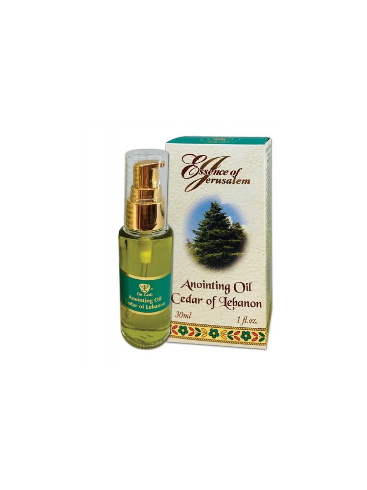 Cèdre du Liban Essence d'huile d'onction de Jérusalem... | Huile d'onction