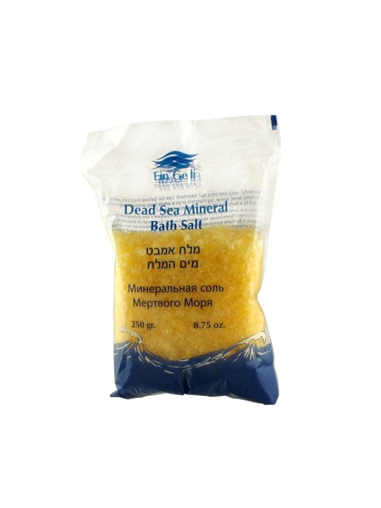 Ein Gedi Sels de bain jaunes de la Mer Morte Parfum melon | Spa