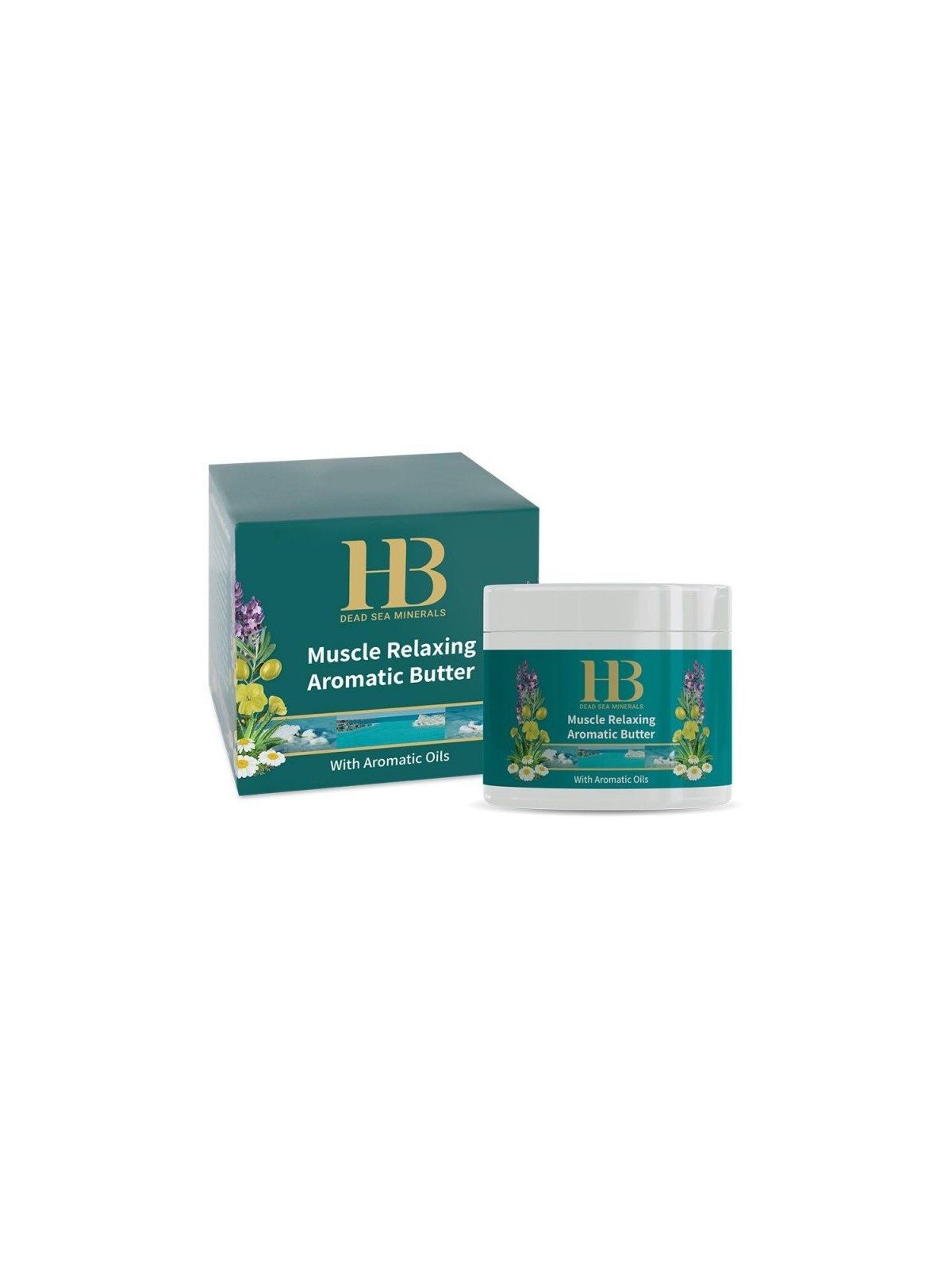 Beurre aromatique relaxant musculaire HB enrichi en huiles et... | Soins du corps