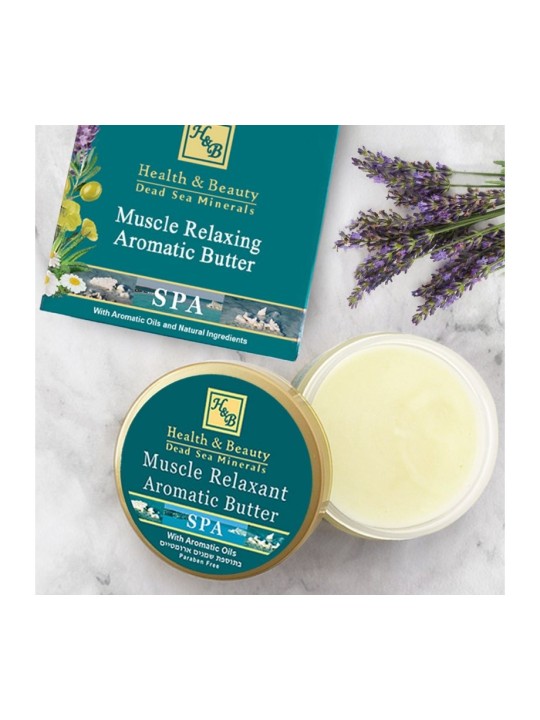 Beurre aromatique relaxant musculaire HB enrichi en huiles et... | Soins du corps