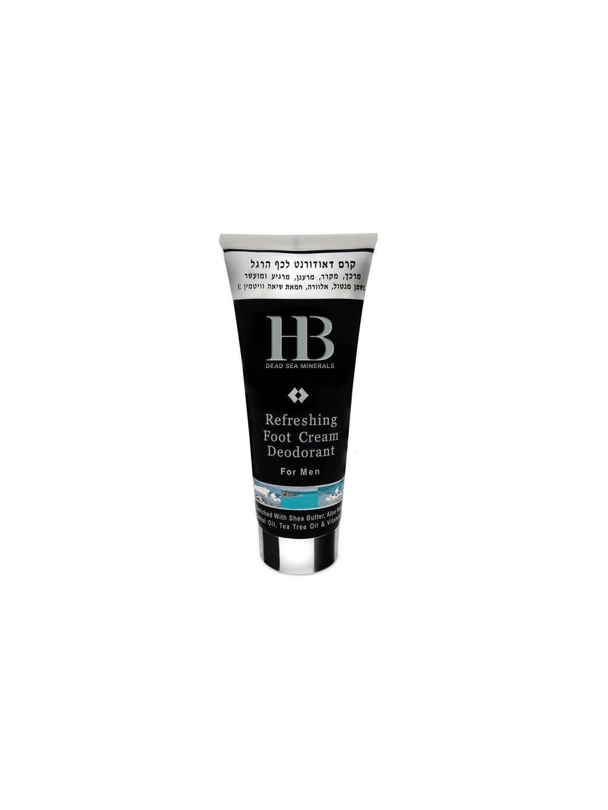 Crème déodorante pour les pieds HB pour hommes aux minéraux de la mer Morte... | Soins du corps