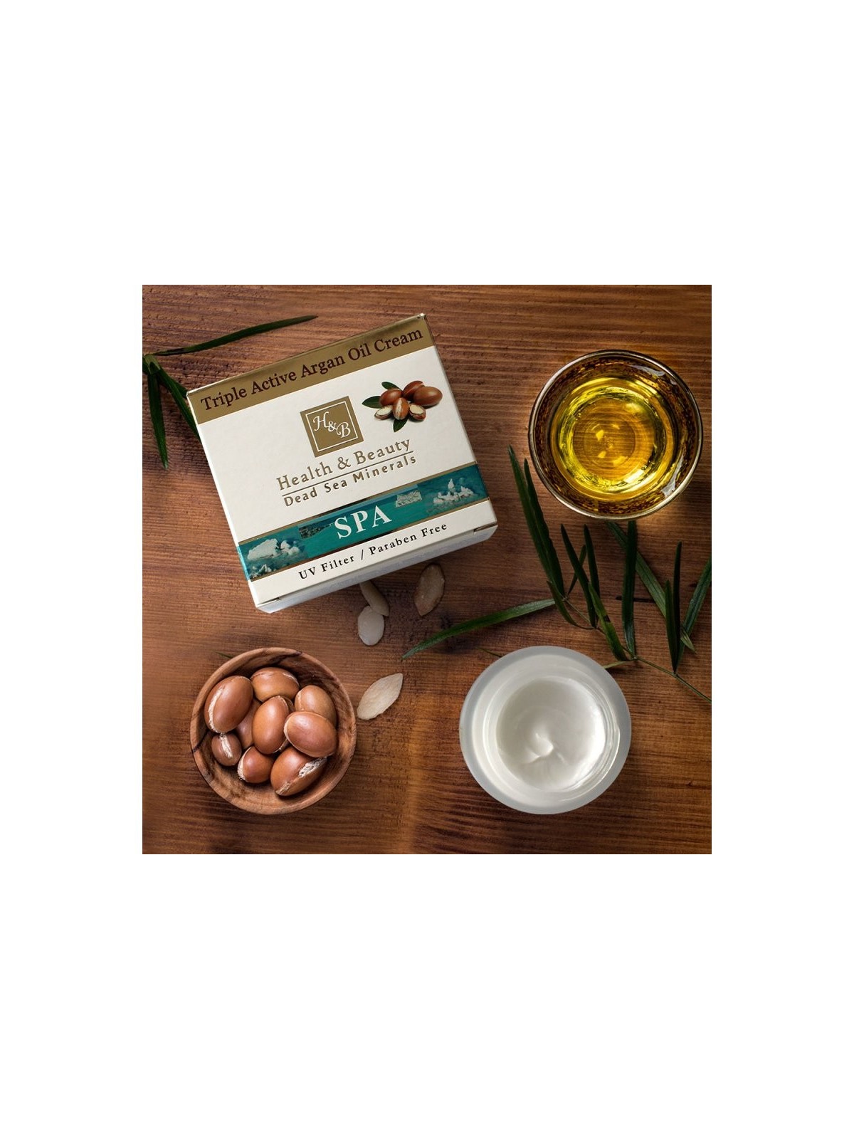 Crème à l'huile d'argan triple active HB Soin de nuit anti-âge... | Soins du visage