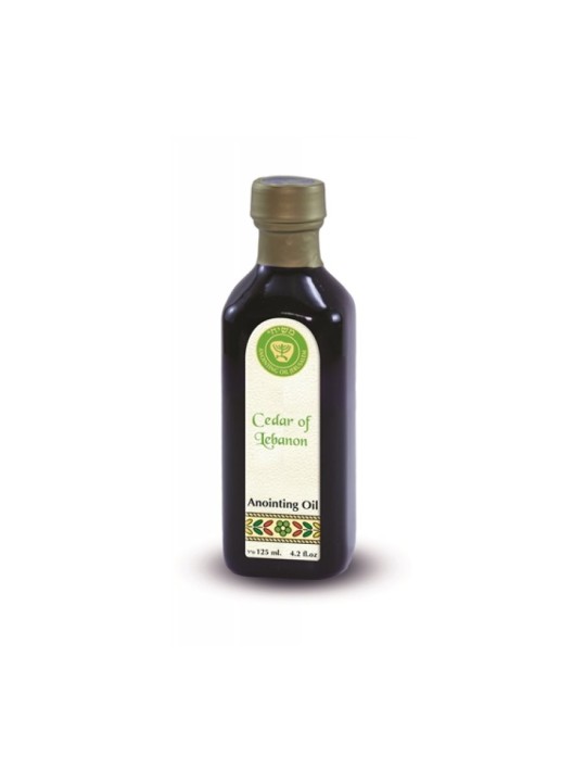 Huile d'onction de cèdre du Liban 125 ml | Huile d'onction
