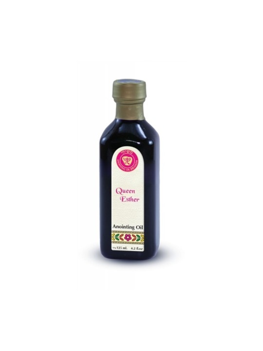 Huile d'onction Reine Esther 125 ml | Huile d'onction