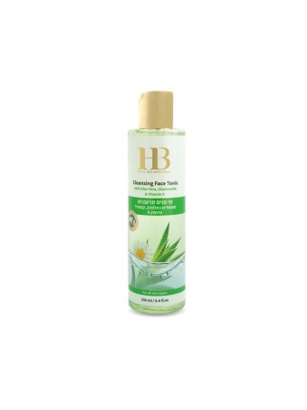 Tonique nettoyant visage HB à l'aloe vera, camomille Vitami... | Soins du visage