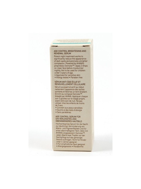 AHAVA Age Control Sérum éclaircissant et régénérateur | Soins du visage