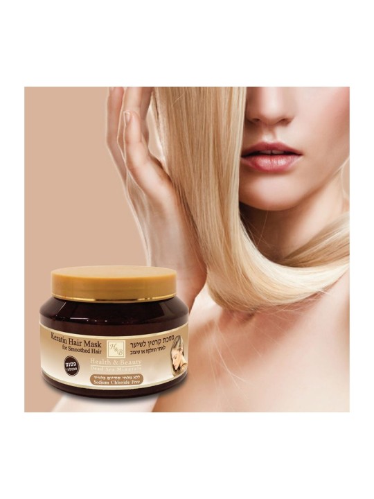 Masque capillaire HB à la kératine et aux minéraux de la mer Morte pour... | Soins capillaires
