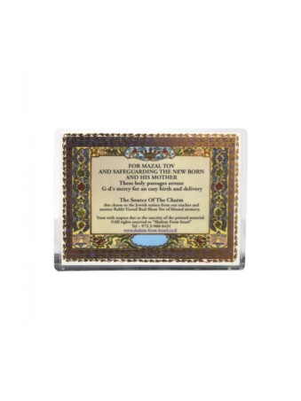 Pocket Size Laminated Card with Prayer for Childbi... | Misc Blessings