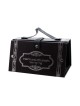 Sac à main en faux cuir Etrog Box Argent Mot hébreu | Boîte d'étrog