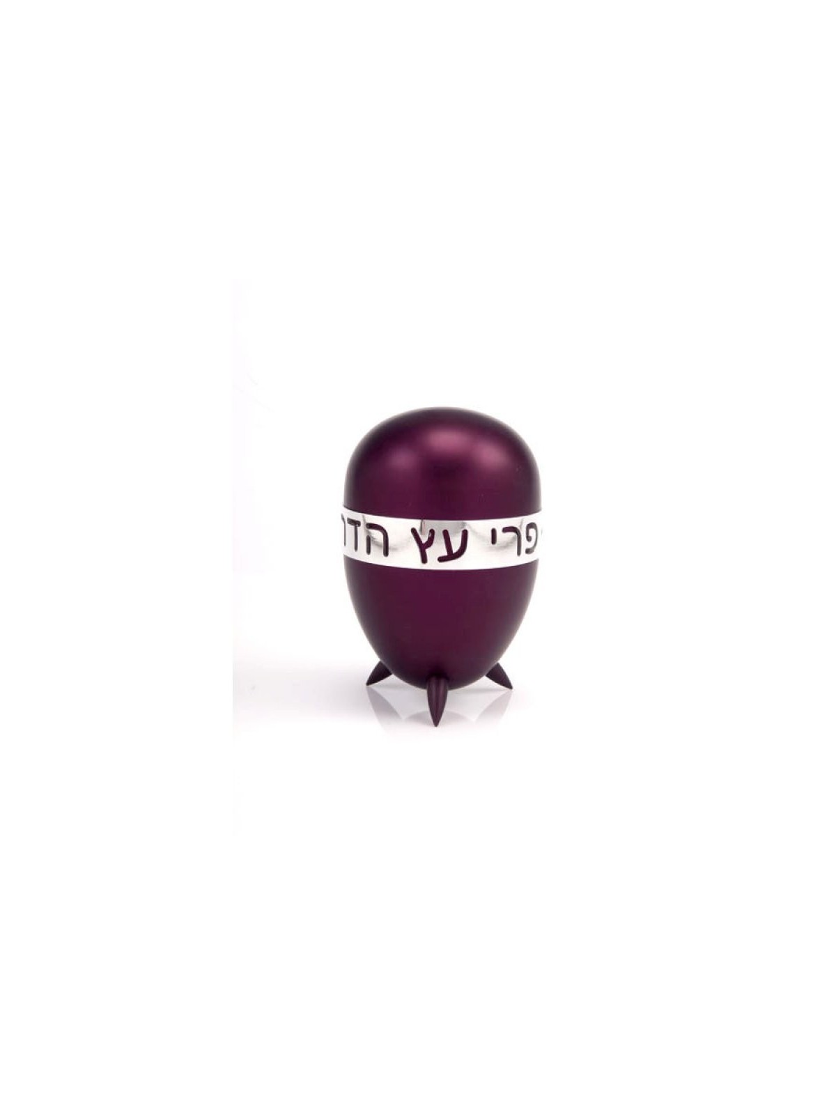 Agayof Prestigieux Etrog en Aluminium Anodisé Brillant... | Boîte d'étrog