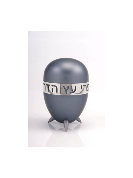 Agayof Prestigieux Etrog en Aluminium Anodisé Brillant... | Boîte d'étrog