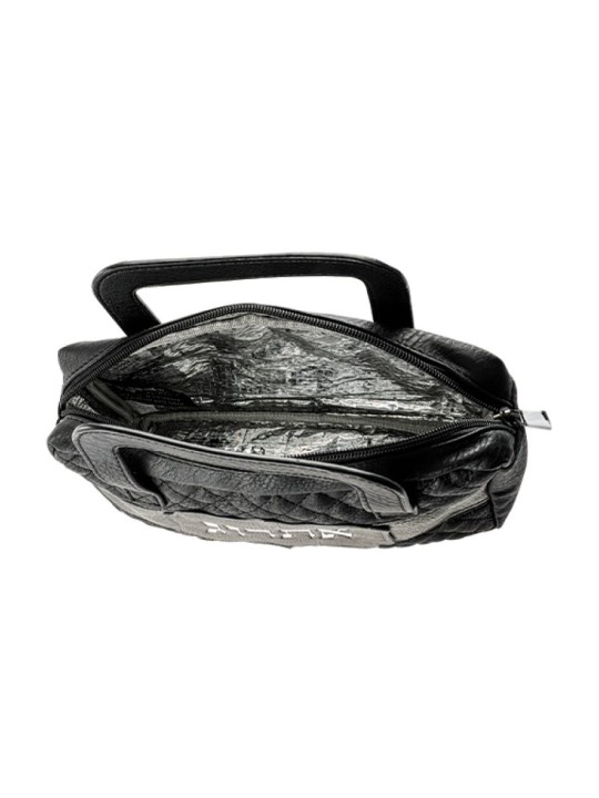 Black Faux Leather Padded Etrog Holder Bag Briefcase Style | Etrog Box