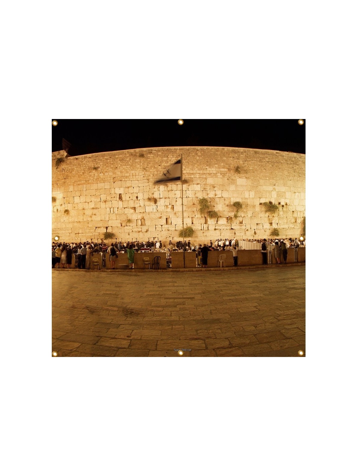 כותל פנורמי כותל סוכה יחיד וול... | קישוטי סוכה