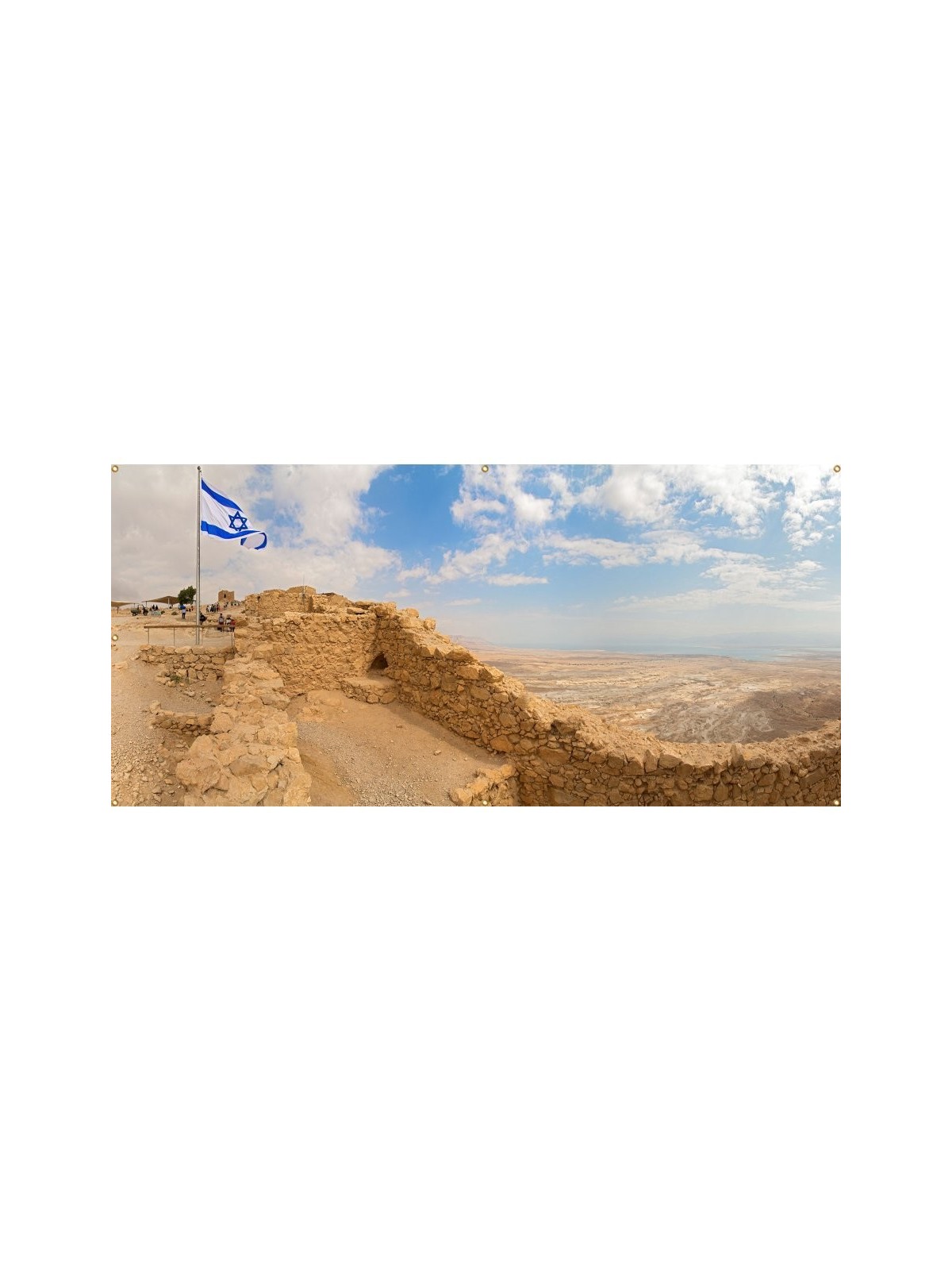 פנורמי מצדה סוכה לוח קיר יחיד 16 f... | קישוטי סוכה