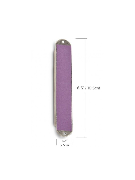 Iris Design Handcrafted Pewter Enamel Beaded Kid... | Children Mezuzah
