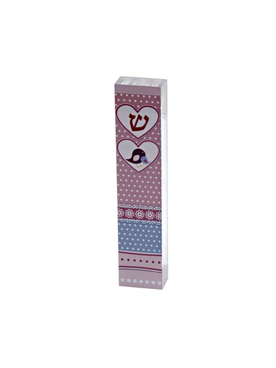Dorit Judaica Acrylique transparent Voir à travers la Mezouza... | Mezouza des enfants
