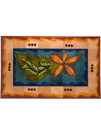 Floor Mat Tropica by Kakadu Art | Floor Mats by Kakadu Designs