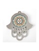 Dorit Judaica Maroon Wall Hamsa Arrivée et départ... | Mains Hamsa