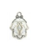 Mur blanc Hamsa main de Esther Shahaf | Mains Hamsa